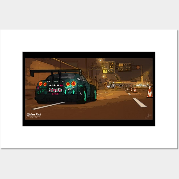 Nissan GTR Wall Art Wall Art by Jarred93